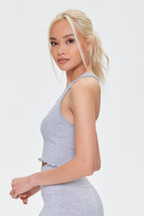 Active Seamless Lettuce-Edge Crop Top | Forever 21 Womens