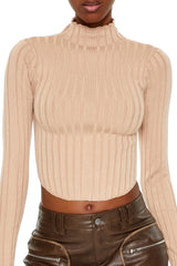 Ribbed Lettuce-Edge Crop Top | Forever 21 Womens