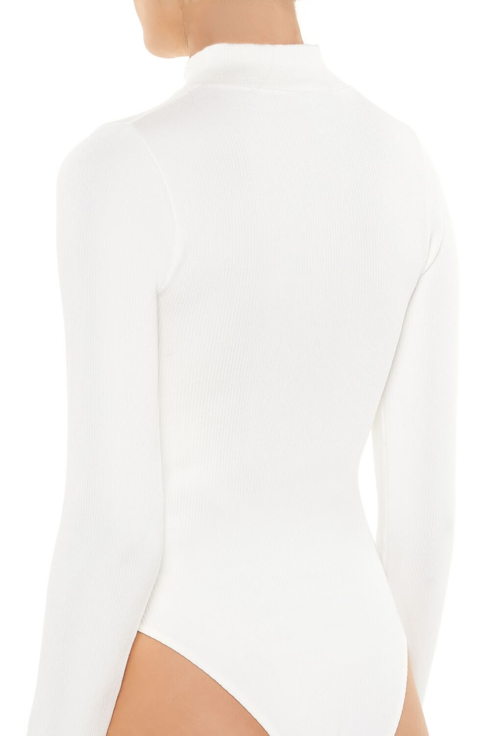Seamless Half-Zip Bodysuit | Forever 21 Womens