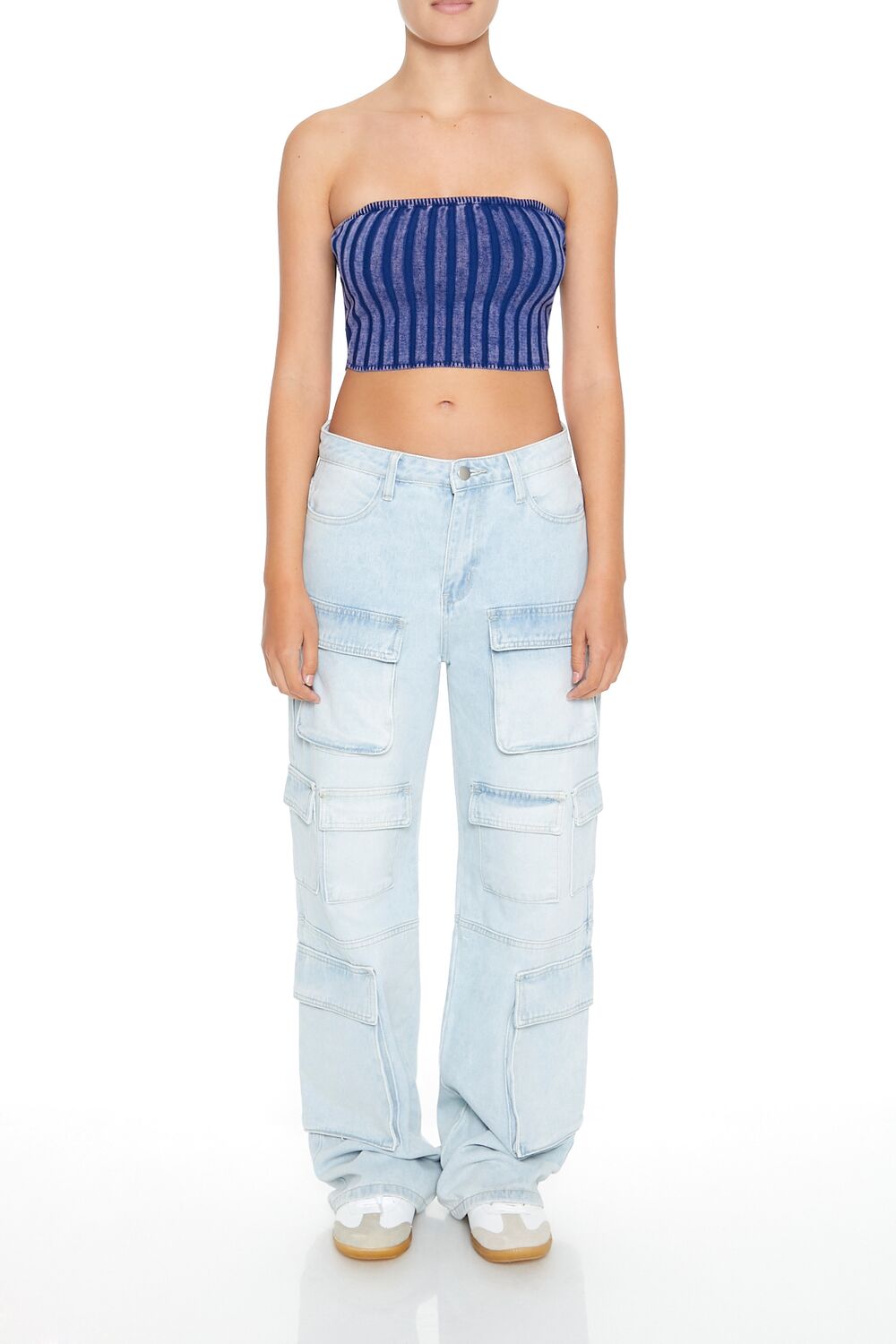 Striped Tube Crop Top | Forever 21 Womens