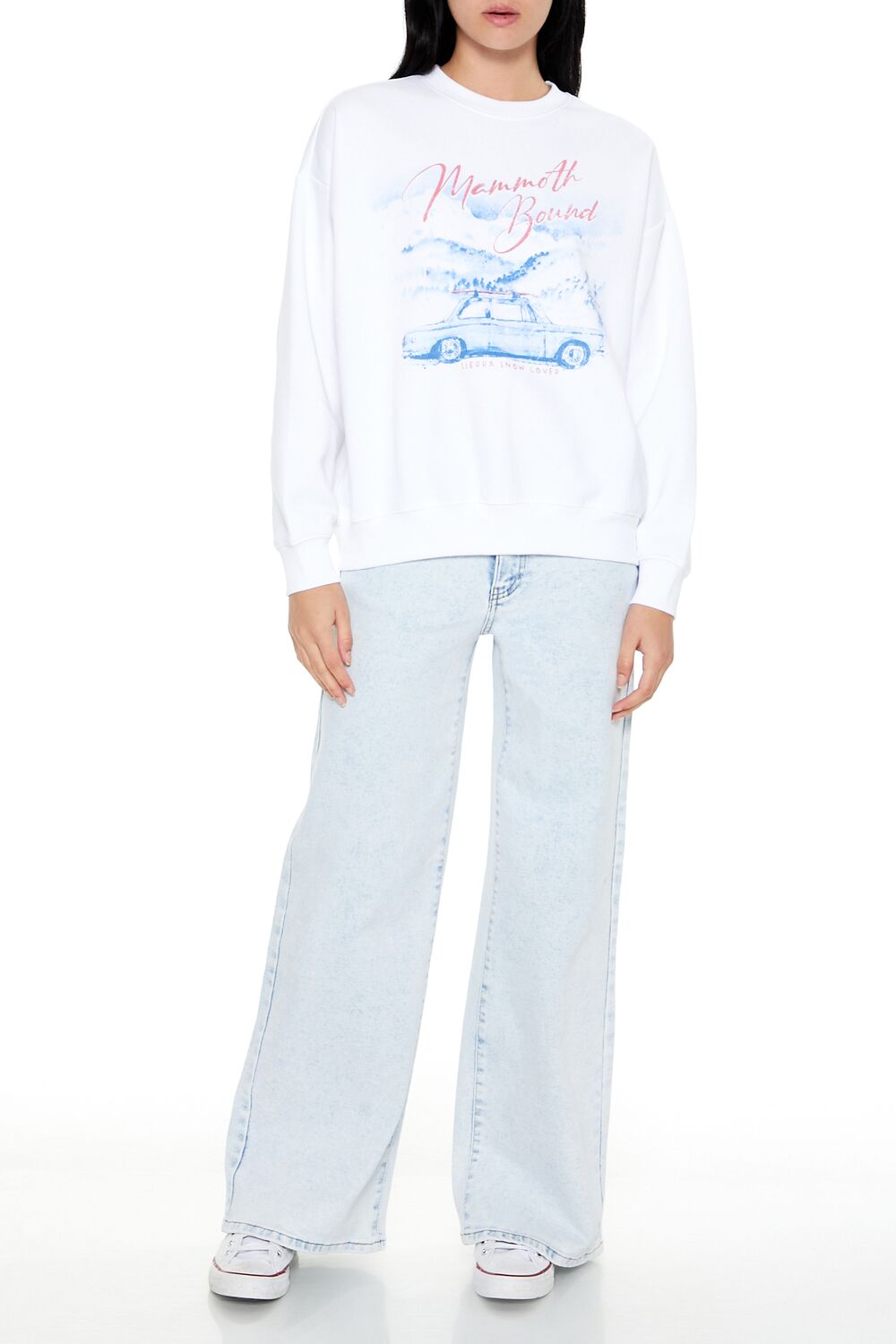 Mammoth Bound Graphic Pullover | Forever 21 Womens