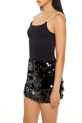 Contour Sculpt Metallic-Strap Cami | Forever 21 Womens