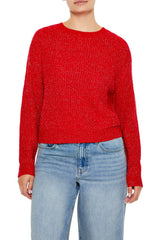 Metallic Knit Raglan Sweater | Forever 21 Womens