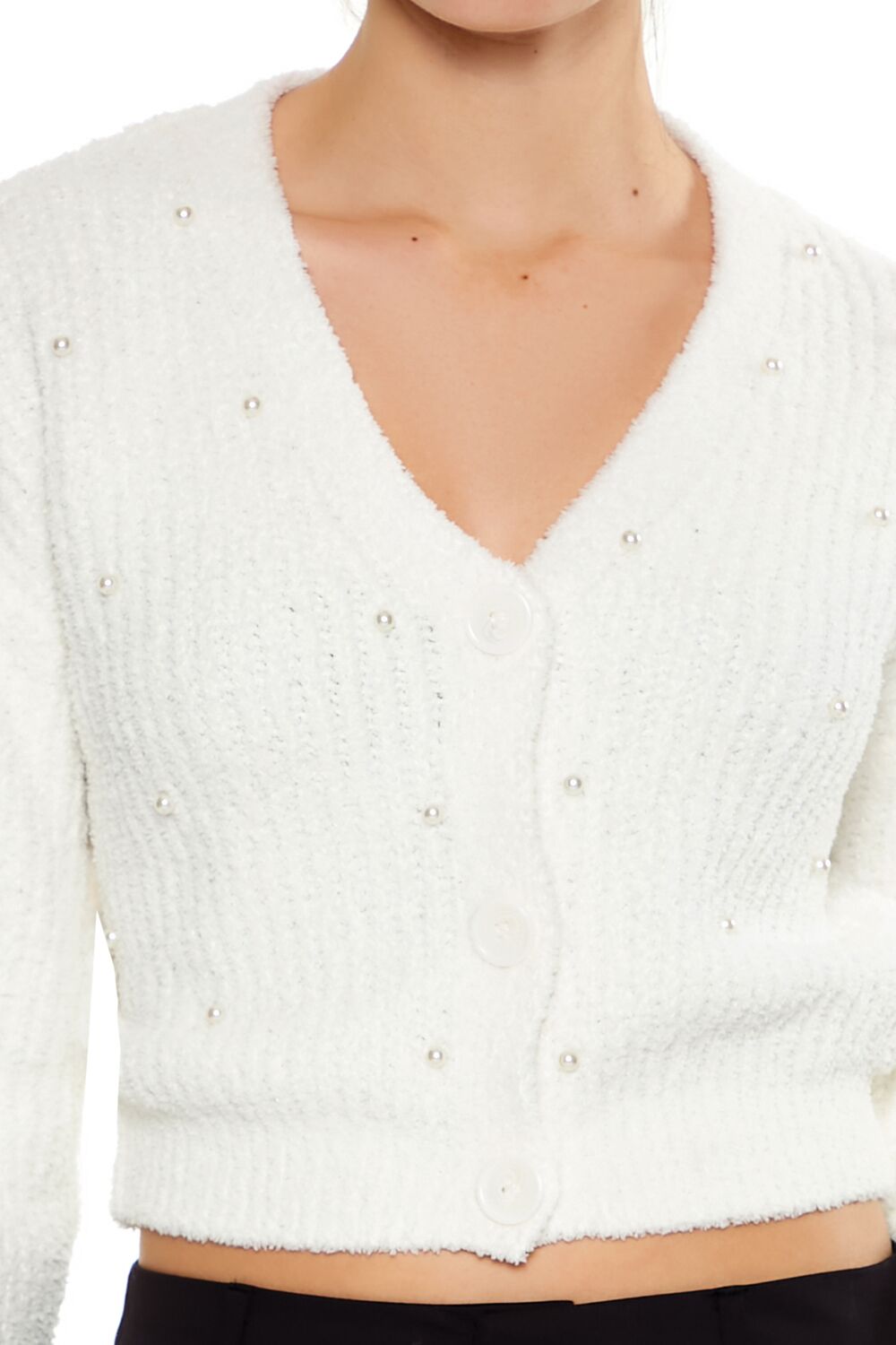 Faux Pearl Cardigan Sweater | Forever 21 Womens