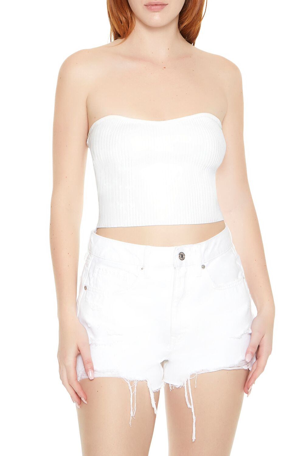 Sweater-Knit Cropped Tube Top | Forever 21 Womens