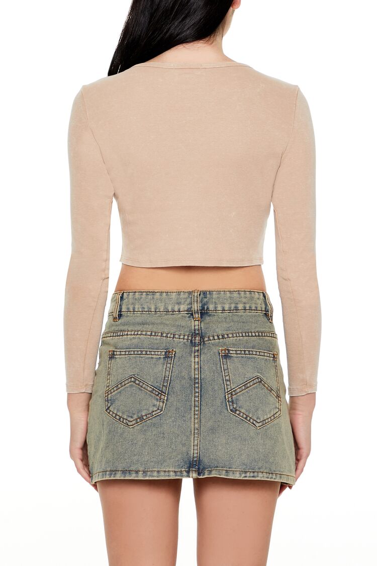 Los Angeles V-Cut Cropped Tee | Forever 21 Womens