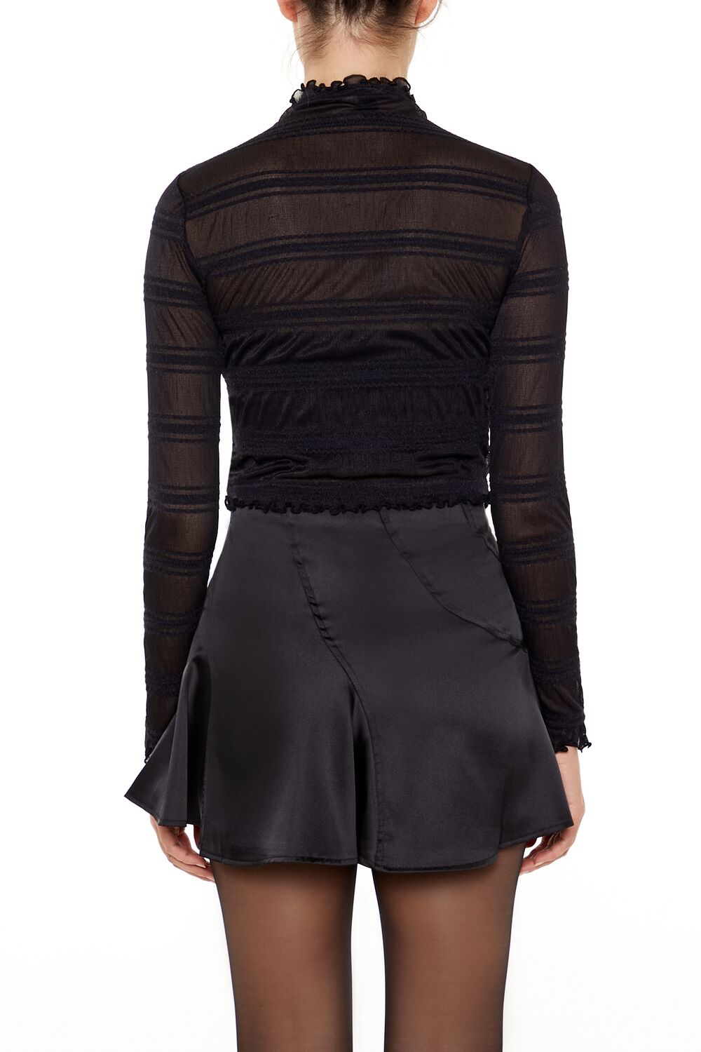 Shadow-Striped Crop Top | Forever 21 Womens
