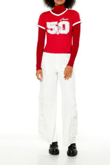 Snoopy Aspen Ringer Tee | Forever 21 Womens
