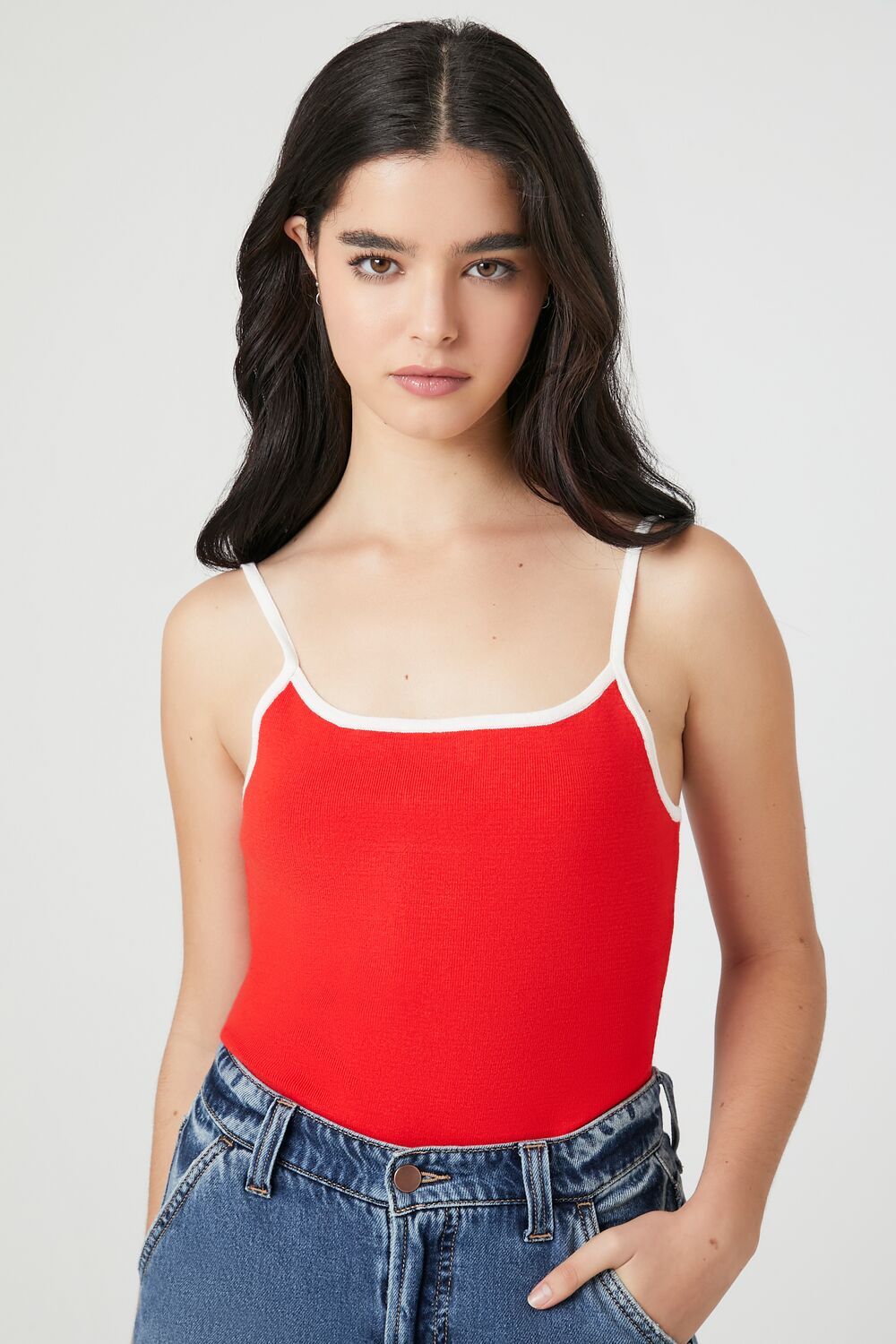 Sweater-Knit Cami Bodysuit | Forever 21 Womens