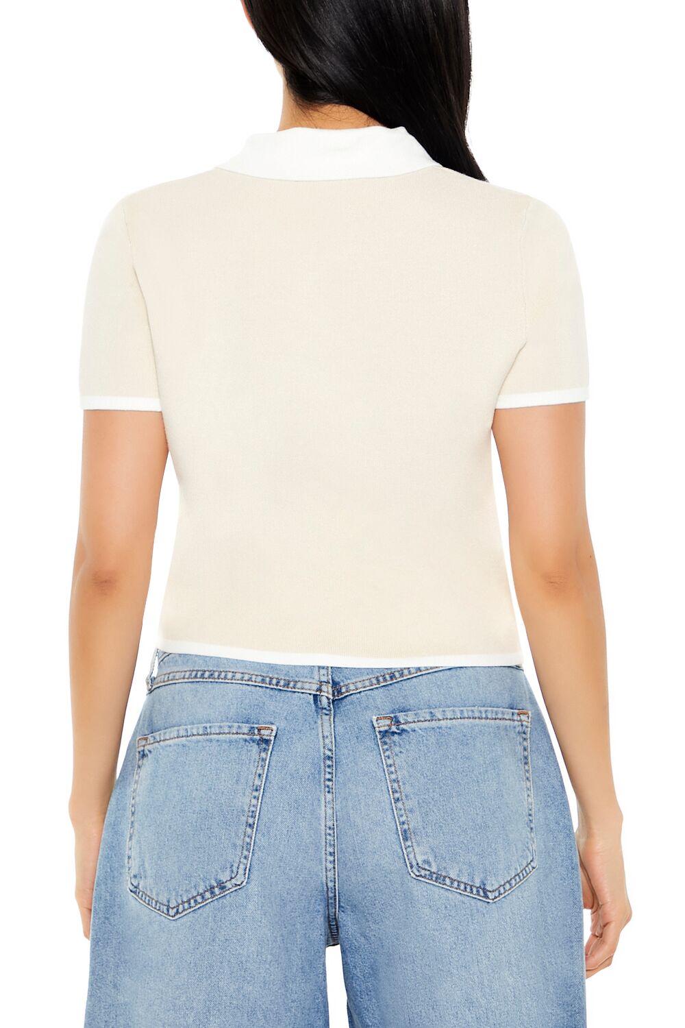 Cropped Sweater-Knit Shirt | Forever 21 Womens