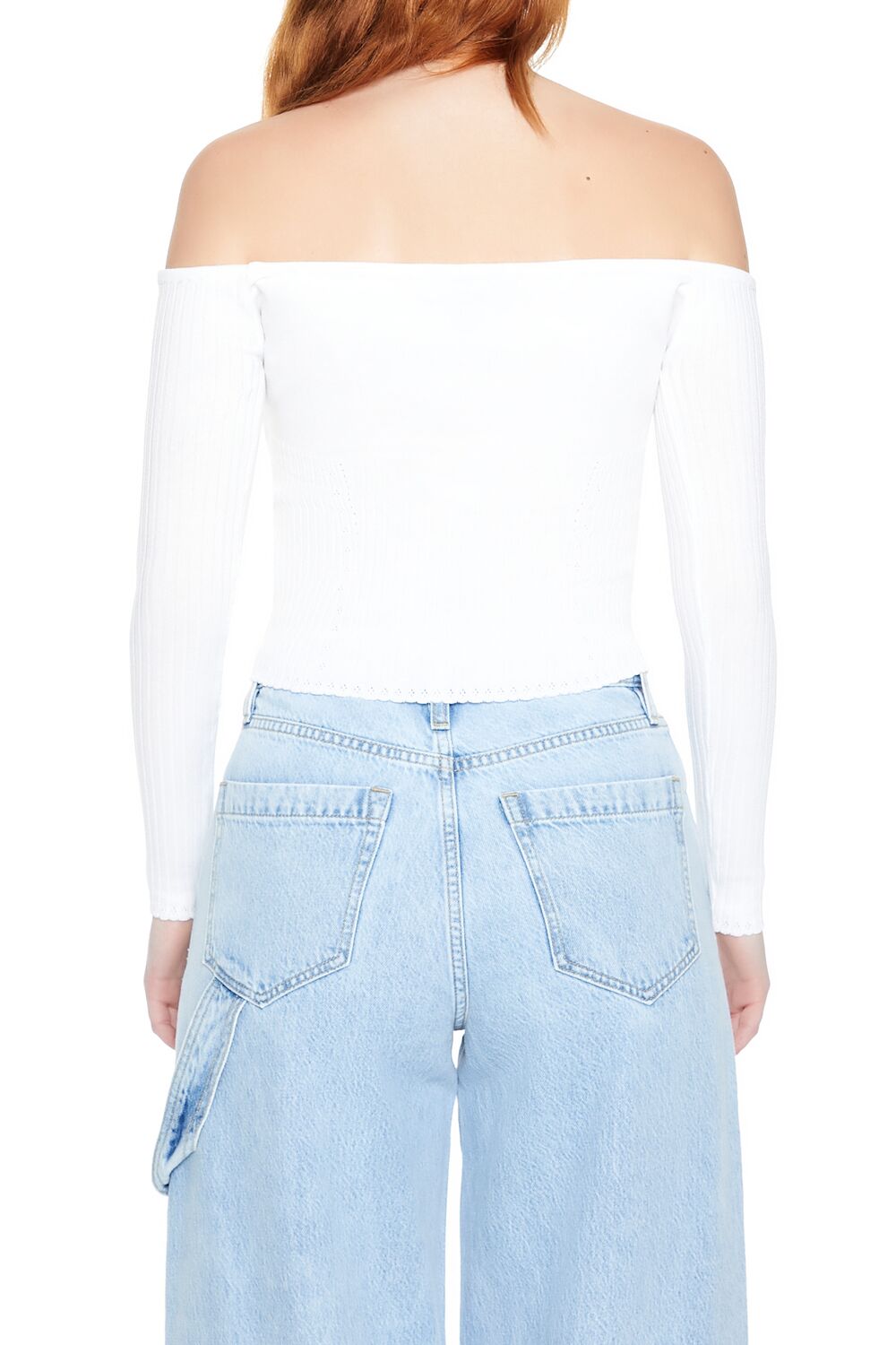 Off-the-Shoulder Sweater-Knit Top | Forever 21 Womens