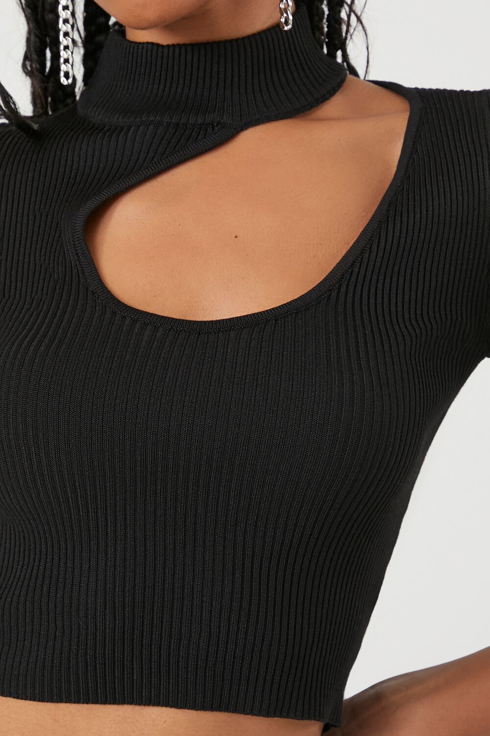 Sweater-Knit Cutout Crop Top | Forever 21 Womens