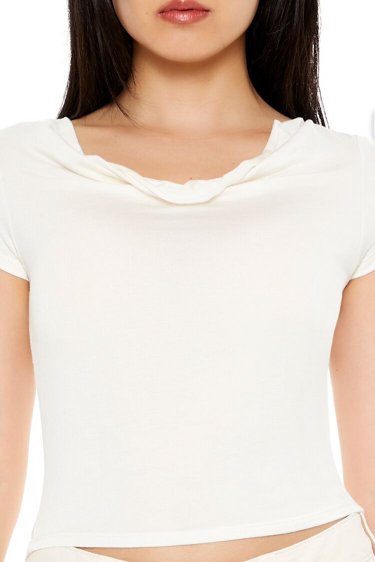 Cowl Cropped Tee | Forever 21 Womens