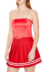 Satin Tube Crop Top | Forever 21 Womens