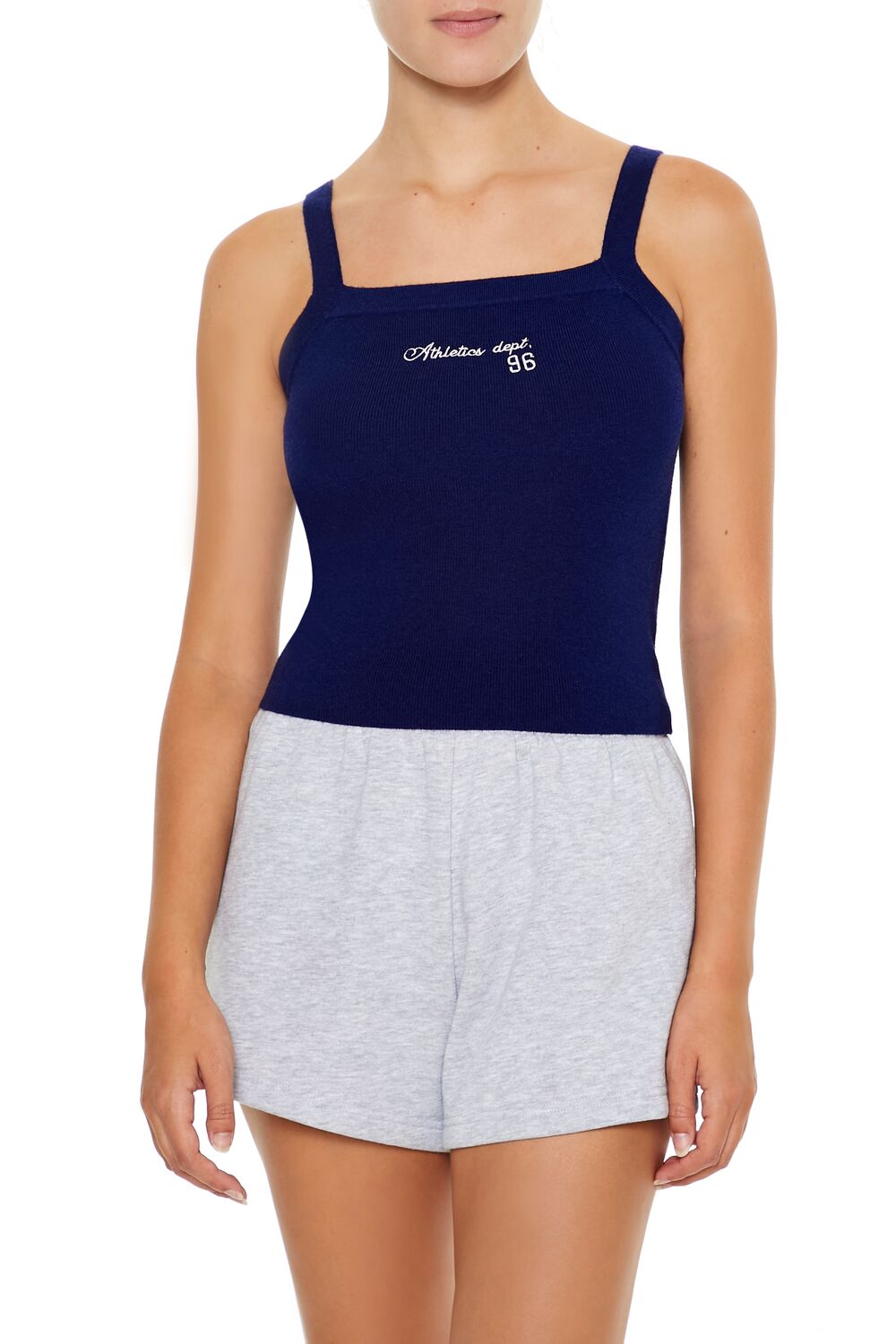 Sweater-Knit Athletics Dept Cami | Forever 21 Womens
