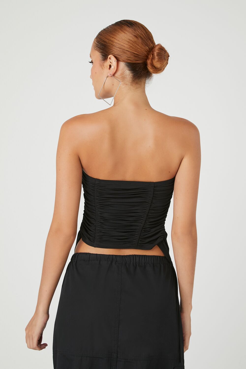 Ruched Drawstring Tube Top | Forever 21 Womens