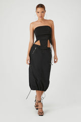 Ruched Drawstring Tube Top | Forever 21 Womens