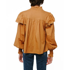 Mabel Smock Detail Long Sleeve Top | Forever 21 Womens