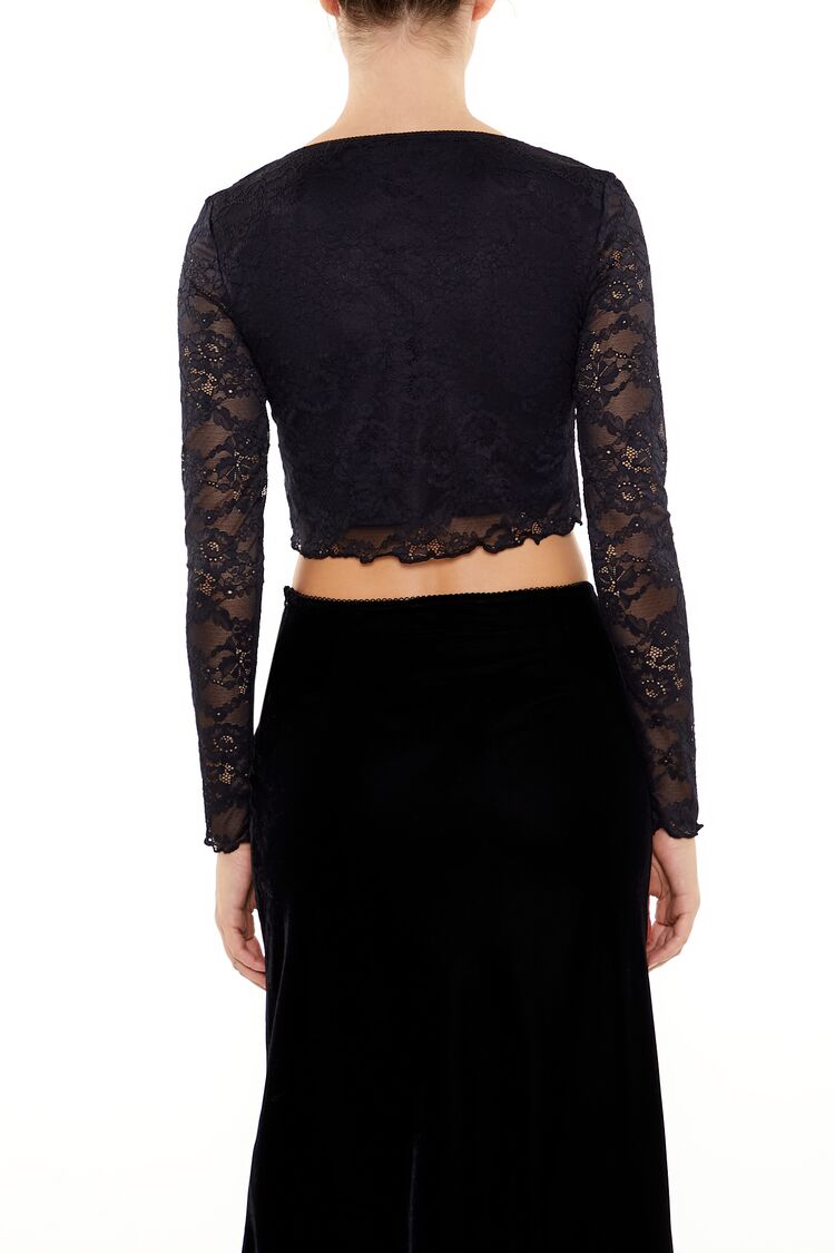 Lace Bow Crop Top | Forever 21 Womens