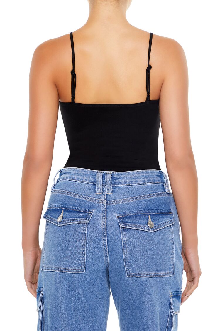 Ponte Knit Cami Bodysuit | Forever 21 Womens