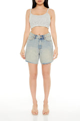 Pinstriped Cropped Cami | Forever 21 Womens