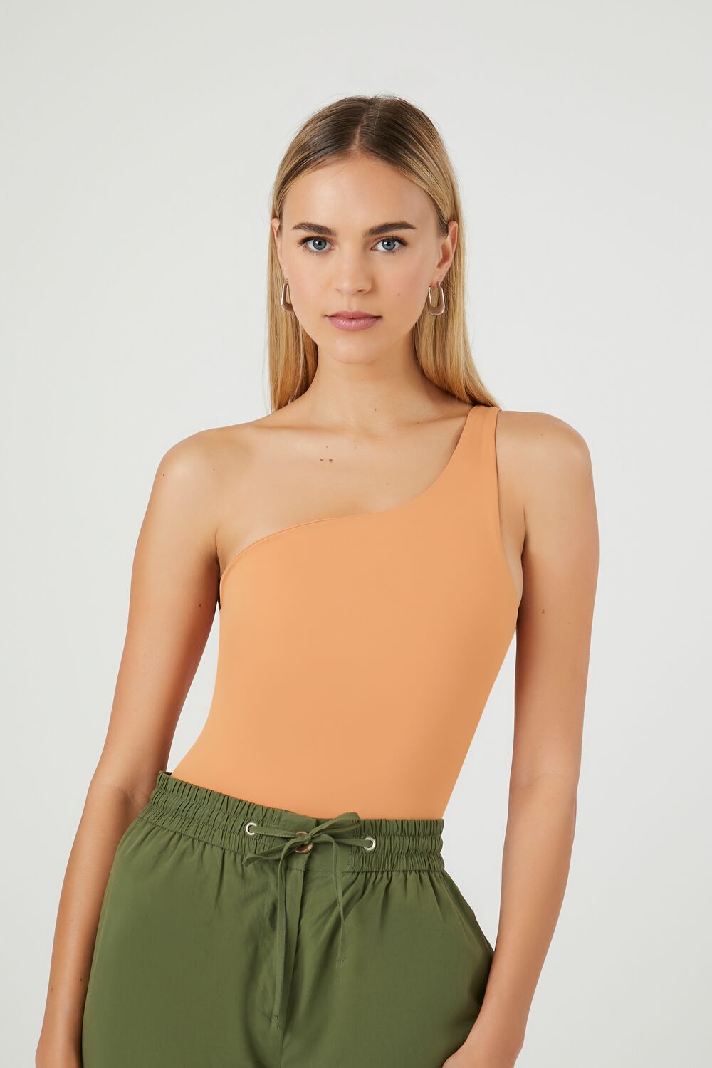 Sculpt Shape One-Shoulder Bodysuit | Forever 21 Womens