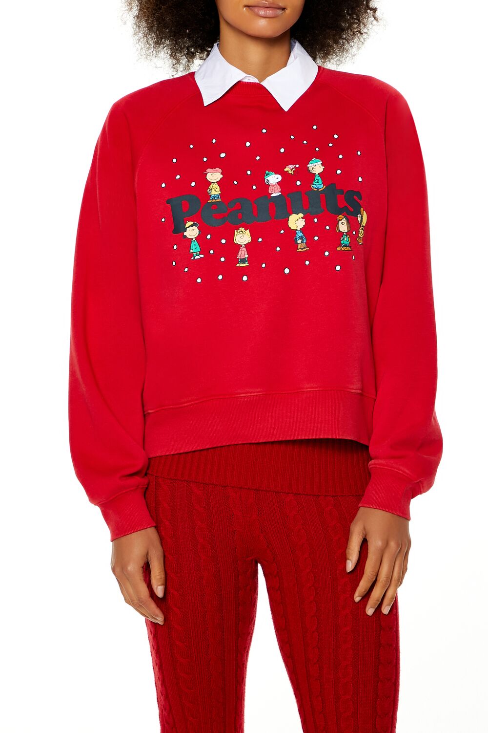 Peanuts Graphic Fleece Pullover | Forever 21 Womens