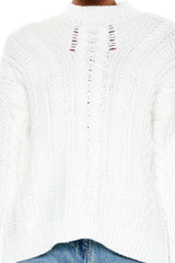 Lace-Back Cable Knit Sweater | Forever 21 Womens