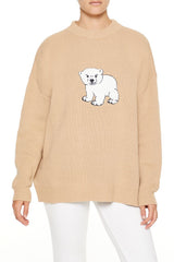 Polar Bear Crew Sweater | Forever 21 Womens