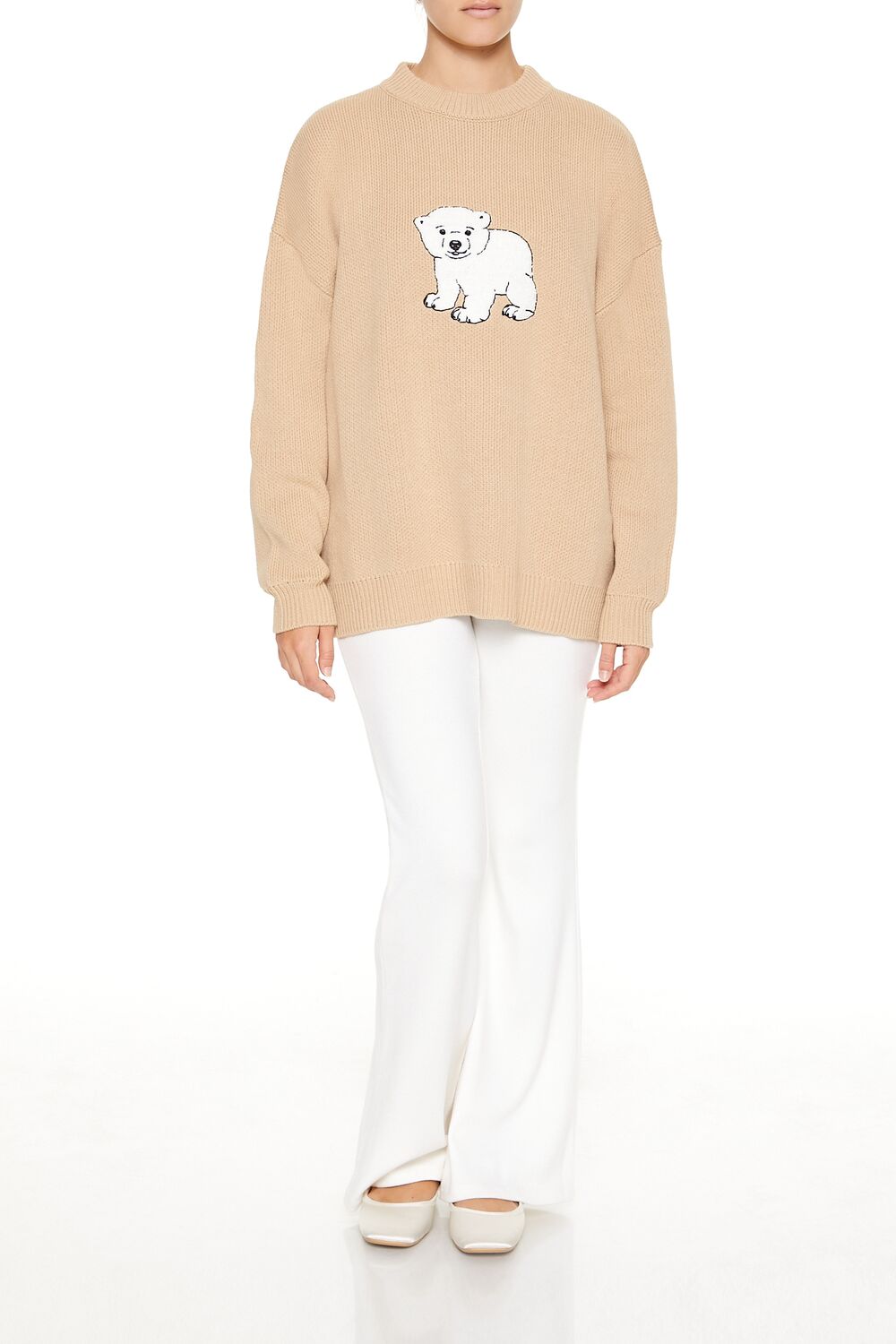 Polar Bear Crew Sweater | Forever 21 Womens