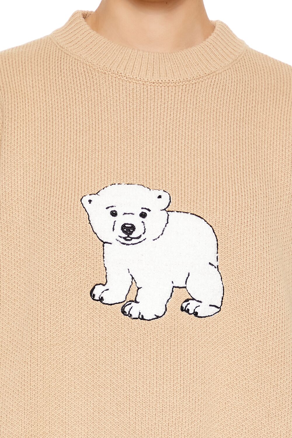 Polar Bear Crew Sweater | Forever 21 Womens