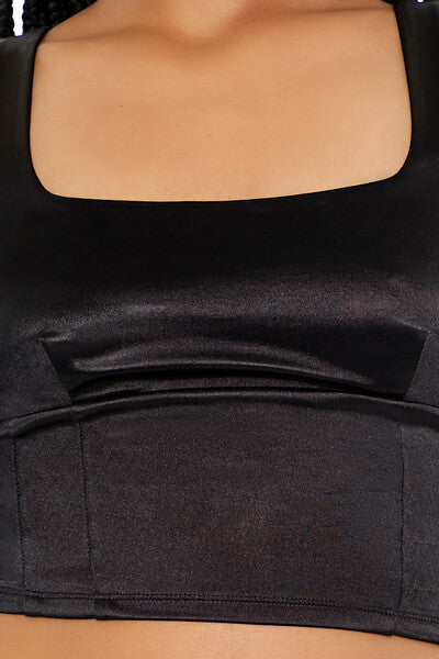 Square-Neck Crop Top | Forever 21 Womens