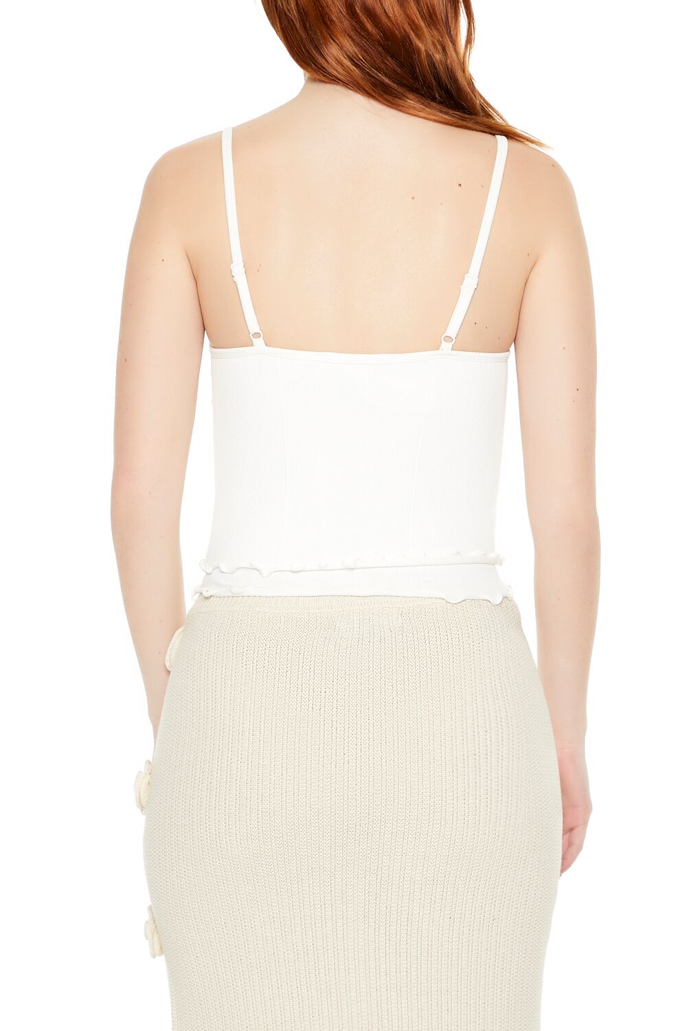 Seamless Lettuce-Edge Cami | Forever 21 Womens