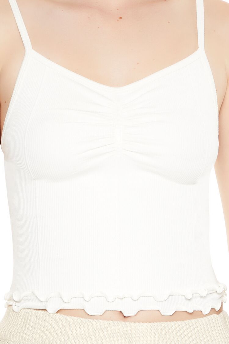 Seamless Lettuce-Edge Cami | Forever 21 Womens