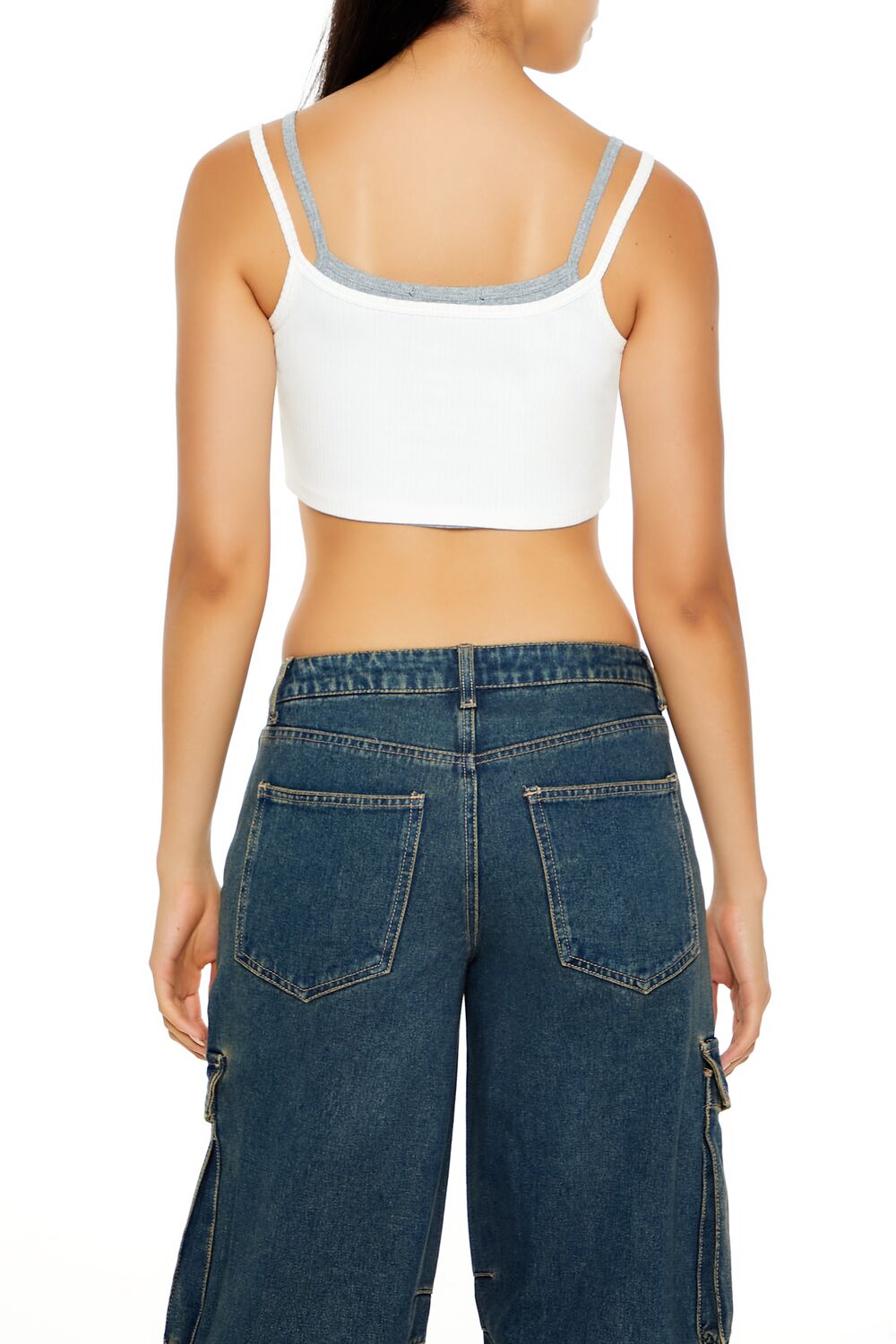 Bow Combo Cropped Cami | Forever 21 Womens