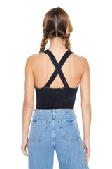 Crisscross Tank Bodysuit | Forever 21 Womens