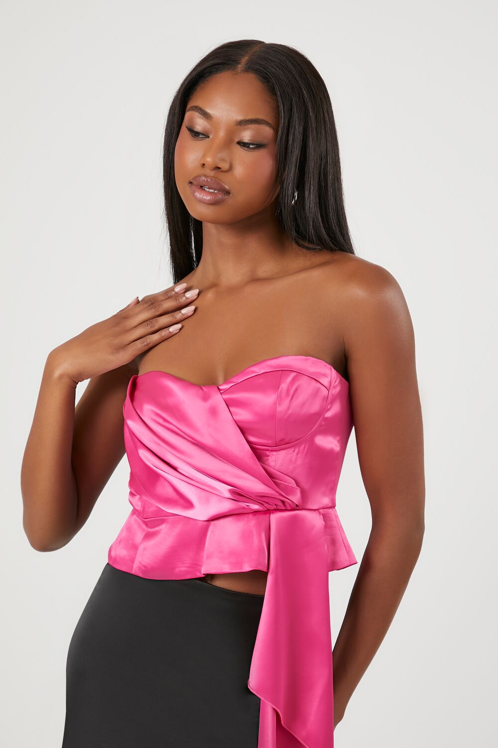 Sweetheart Satin Tube Top | Forever 21 Womens