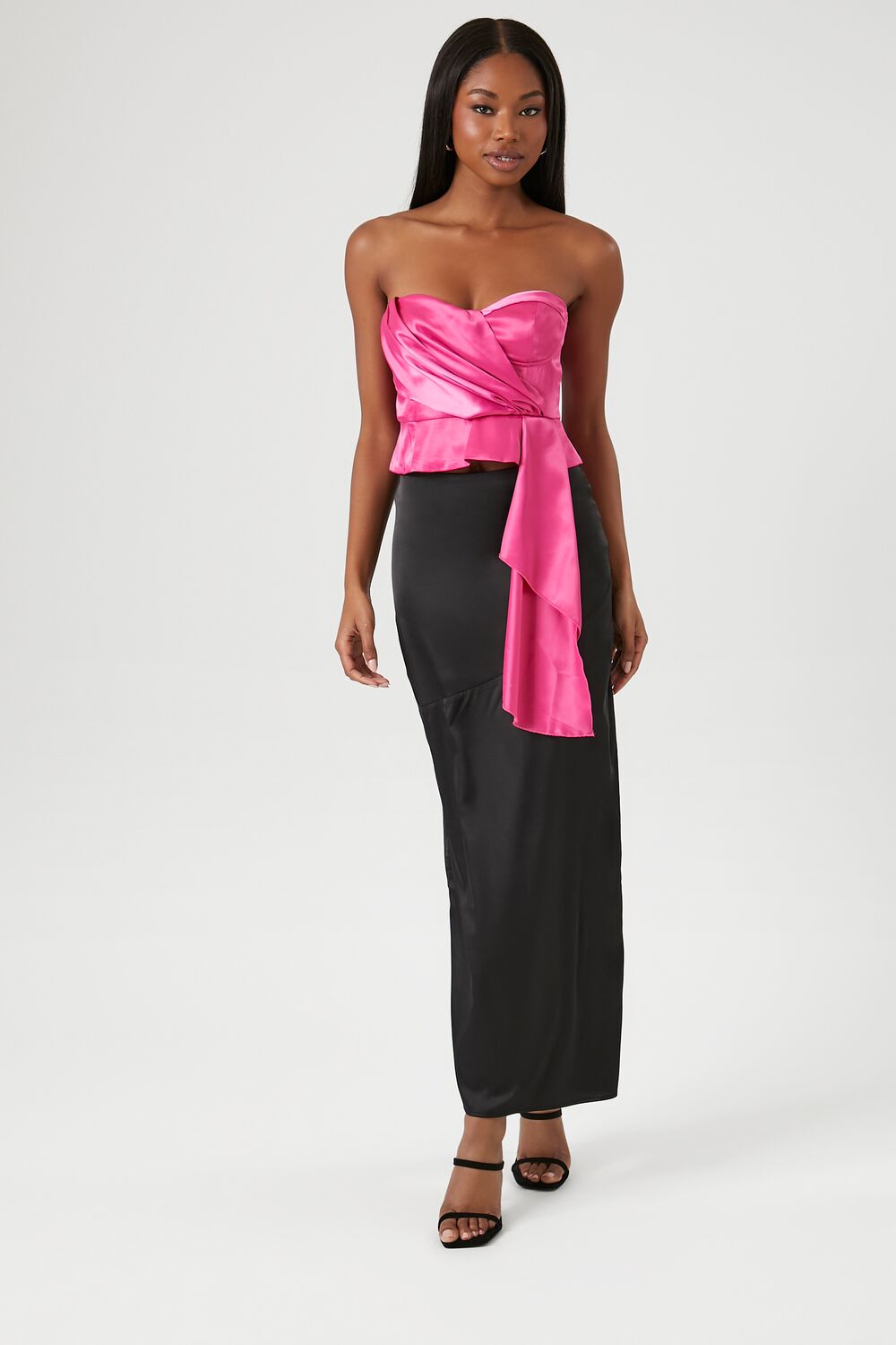 Sweetheart Satin Tube Top | Forever 21 Womens