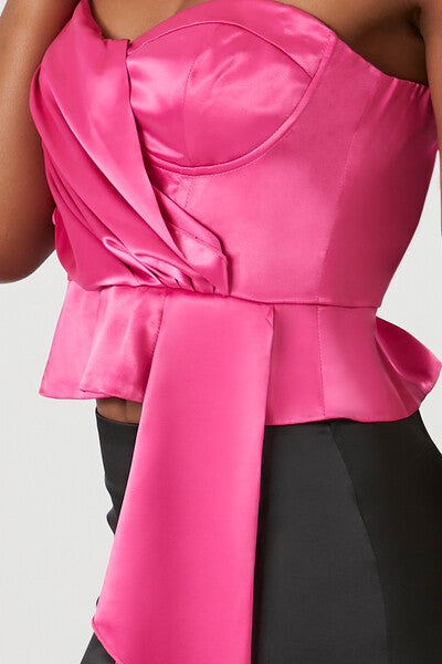 Sweetheart Satin Tube Top | Forever 21 Womens
