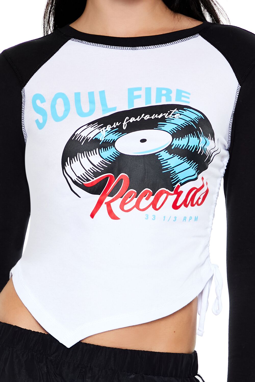 Soul Fire Records Raglan Tee | Forever 21 Womens