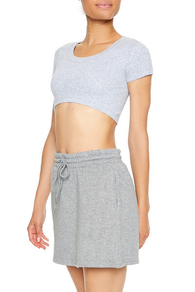 Active Seamless Cropped Tee | Forever 21 Womens