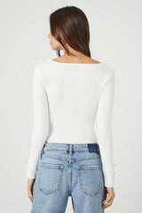 Sweater-Knit Scoop-Neck Crop Top | Forever 21 Womens