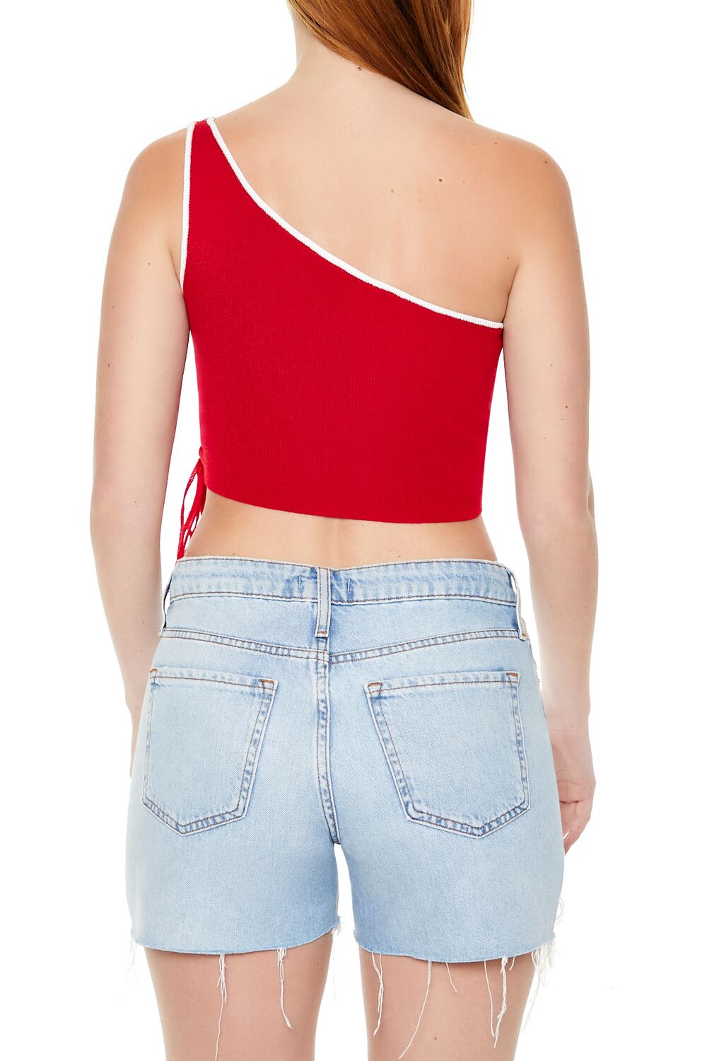 Sweater-Knit One-Shoulder Top | Forever 21 Womens