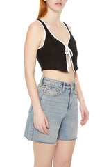 Tie-Front Crop Top | Forever 21 Womens