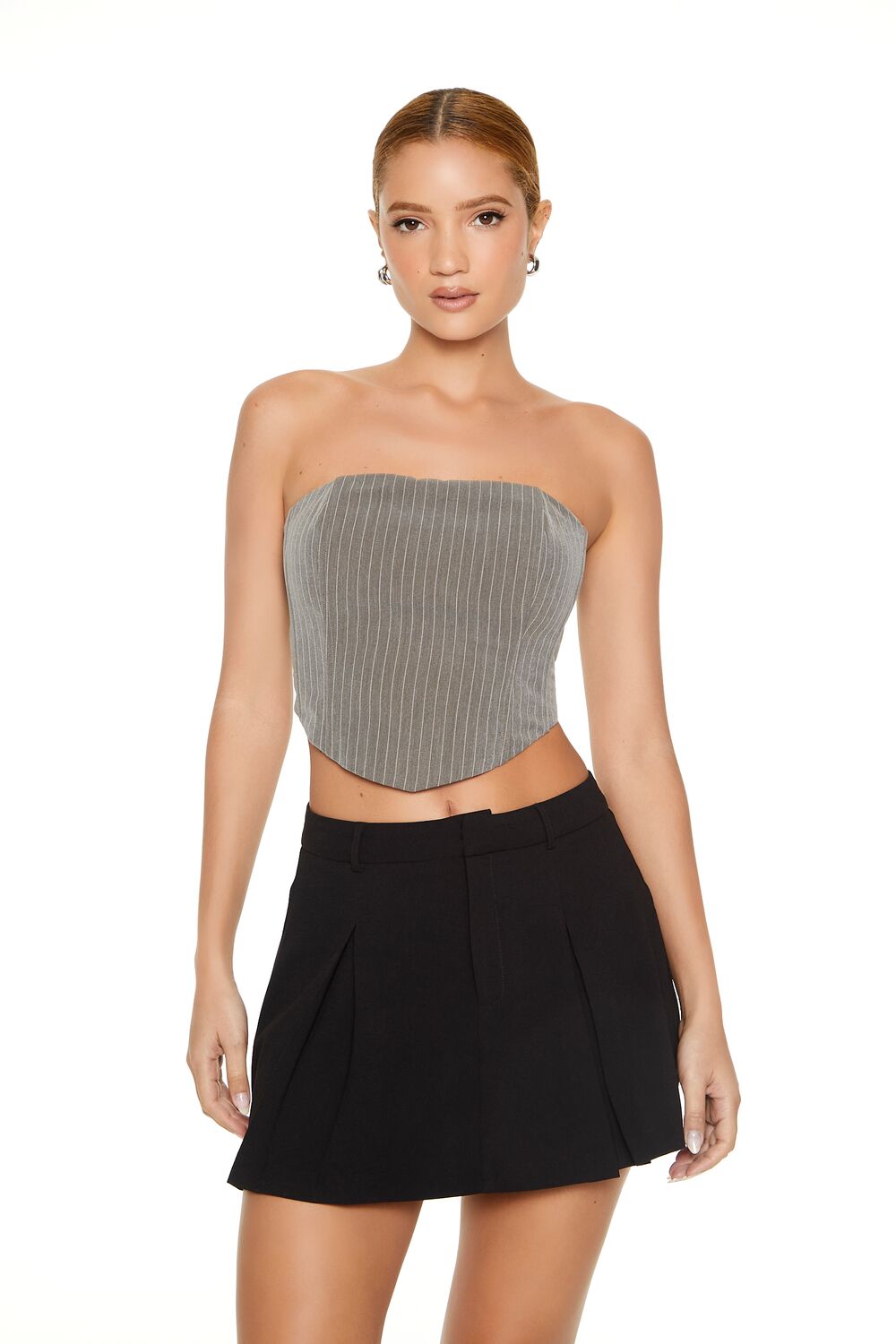 Pinstriped Tube Top | Forever 21 Womens