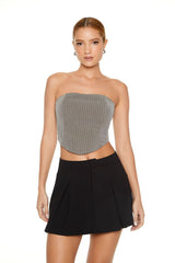 Pinstriped Tube Top | Forever 21 Womens