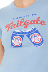 Just Here For the Tailgate Baby Tee | Forever 21 Womens
