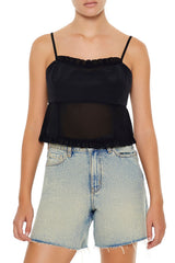 Tie-Back Ruffle Cami | Forever 21 Womens