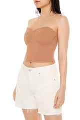 Sweater-Knit Bustier Tube Top | Forever 21 Womens