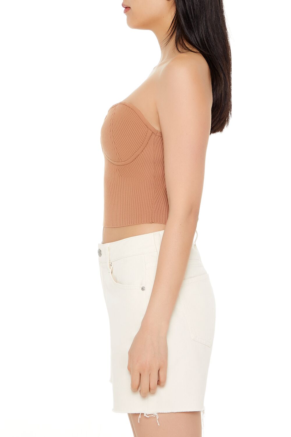 Sweater-Knit Bustier Tube Top | Forever 21 Womens